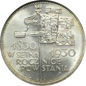 Banner, 5 zlatých 1930 - NGC MS64 - mělká známka