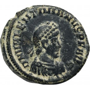 Roman Imperial, Valentinian II, Follis - ex. Awianowicz