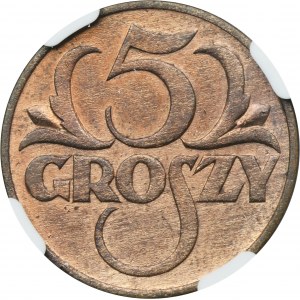 5 pennies 1935 - NGC AU DETAILS