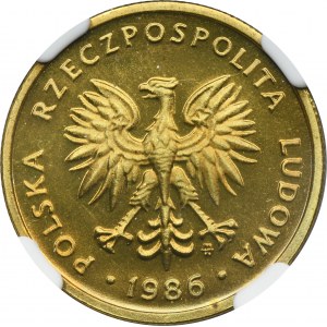 2 złote 1986 - NGC PF68 ULTRA CAMEO - LUSTRZANKA