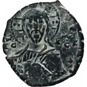 Byzantine Empire, Basil II and Constantine VIII, Follis - ex. Awianowicz