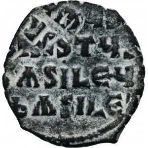 Byzantská říše, Basil II. a Konstantin VIII., Follis - ex. Avianovič