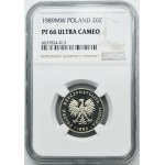 20 złotych 1989 - NGC PF66 ULTRA CAMEO - LUSTRZANKA