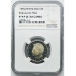 10 zlatých 1981 Boleslav Prus - NGC PF67 ULTRA CAMEO - LUSTRANGE