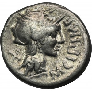 Roman Republic, M. Cipius M. f., Denarius - ex. Awianowicz