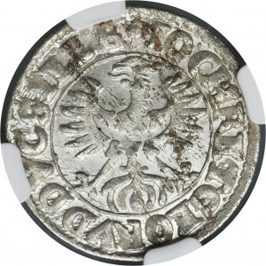 Silesia, Duchy of Liegnitz-Brieg-Wohlau, Johann Christian and Georg Rudolf, 3 Kreuzer Reichenstein 1618 HR - NGC MS65