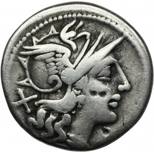 Roman Republic, Pinarius Natta, Denarius - ex. Awianowicz