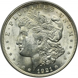 USA, 1 dolár Philadelphia 1921 - Morgan