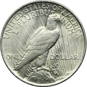 USA, 1 dolar Philadelphia 1923 - Mír