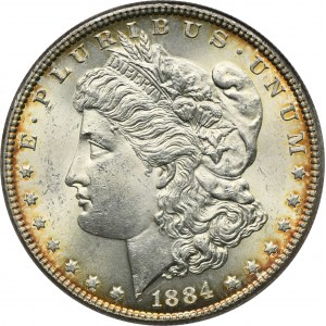 USA, 1 dolár Philadelphia 1884 - Morgan