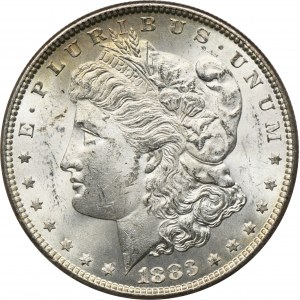 USA, 1 dolar Fildelfia 1883 - Morgan