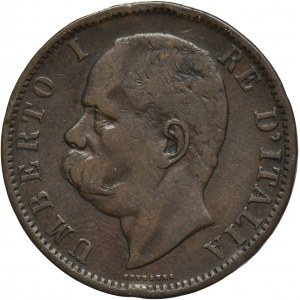 Italy, Umberto I, 10 Centesimi Birmingham 1894 BI