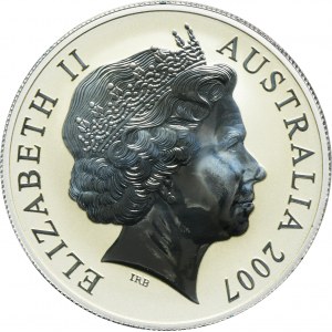 Australia, Elizabeth II, 1 Dollar Canberra 2007 - Kangaroo
