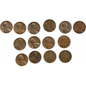 Sada, USA, 1 cent (14 ks)