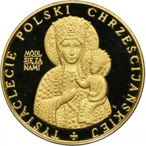 1966 Pamětní medaile Tisíc let křtu Polska - RARE