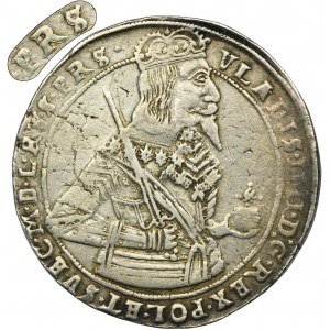 Ladislaus IV of Poland, Thaler Thorn 1638 II - RARE, error PRS