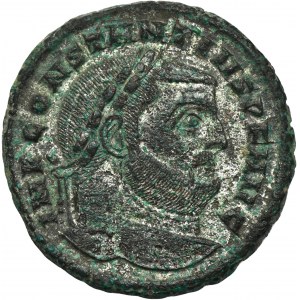 Roman Imperial, Constantius I Chlorus, Follis