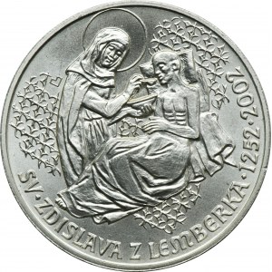 Czech Republic, 200 Korun Jablonec nad Nisou 2004 - Saint Zdislava of Lemberk