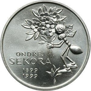 Česká republika, 200 korún Jablonec nad Nisou 1999 - Ondřej Sekora