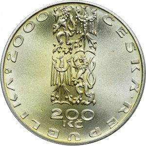 Czech Republic, 200 Korun Jablonec nad Nisou 2001 - New Millennium
