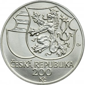 Czech Republic, 200 Korun Jablonec nad Nisou 2002 - George of Poděbrady