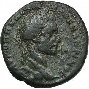 Provincie Řím, Moesia Inferior, Nicopolis, Macrinus, bronz - RARE