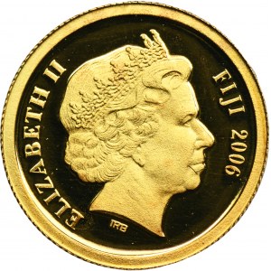 Fiji, Elizabeth II, 5 Dollars 2006 - Stonehenge