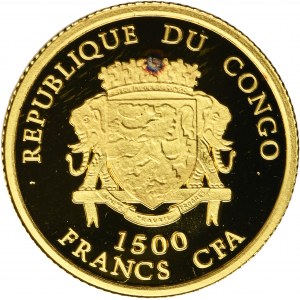 Democratic Republic of the Congo, 1.500 CFA Franc 2007 - 50th Anniversary of the Treaty of Rome