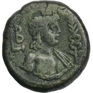 Provinčný Rím, Egypt, Alexandria, Heliogabal, minca tetradrachma