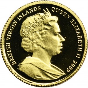 Britské Panenské ostrovy, Alžbeta II, 10 surreyských dolárov 2009 - kráľovná Alžbeta I.