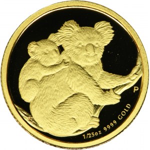 Austrálie, Elizabeth II, 5 dolarů Perth 2008 P - Koala