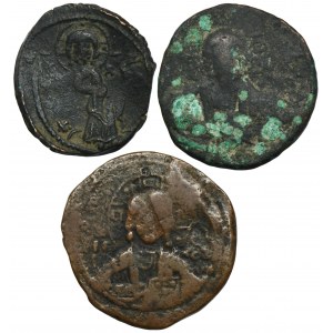 Sada, Byzantský empír, Follis (3 kusy).