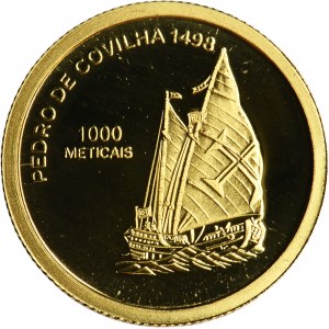 Mozambik, 1 000 Meticali Kapské Mesto 2003 - Pedro de Covilha