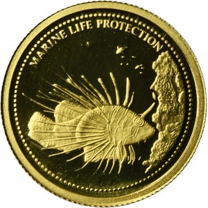 Palau, 1 Dollar 2009 - Red Lionfish