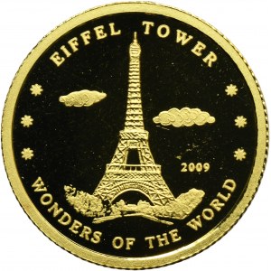 Severná Kórea, 10 wonov Pchjongjang 2009 - Eiffelova veža