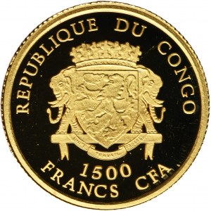 Democratic Republic of the Congo, 1.500 CFA Franc 2007 - 50th Anniversary of the Treaty of Rome