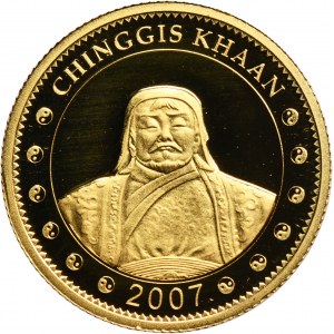 Mongolia, 1,000 Tögrög 2007 - Chinggis Khaan