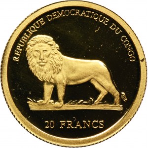 Konžská demokratická republika, 20 frankov 2006