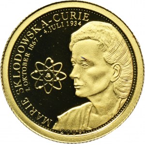 Samoa, 10 dolárov 2009 - Maria Skłodowska-Curie