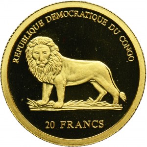 Democratic Republic of the Congo, 20 Francs 2003