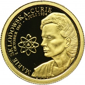 Samoa, 10 dolárov 2009 - Maria Skłodowska-Curie