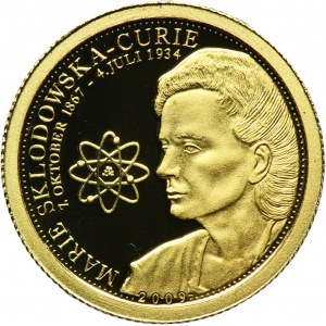 Samoa, 10 Dollars 2009 - Maria Skłodowska-Curie