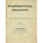K. W. Stężyński-Bandtkie, Domáca numizmatika - zväzok 1 - ORIGINÁL
