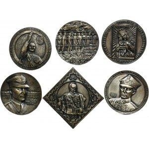 Sada, Komunistická a Třetí republika, medaile (6 ks)