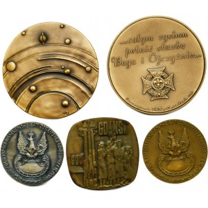 Set, PRL, Medals (5 pcs.)