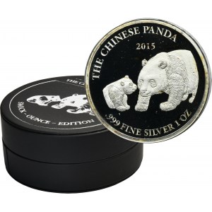 Gabon, 1.000 CFA Francs 2015 - Chinese Panda