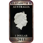 Australia, Elizabeth II, 1 Dollar Perth 2015 P - Australian Red Cross