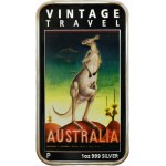 Austrálie, Elizabeth II, 1 dolar Perth 2015 P - Klasický cestovní plakát, Klokan