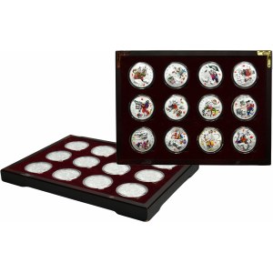 Set, China, Zodiac Medals (12 pcs.)