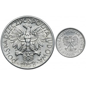 Zestaw, 2 grosze i 5 złotych (2 szt.)